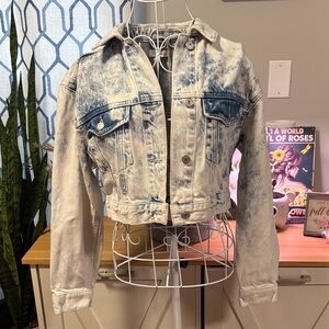 Topshop Denim Jacket, Size 4